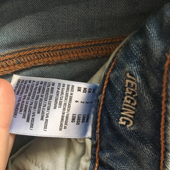 American eagle super stretch jeggings - Picture 3 of 4